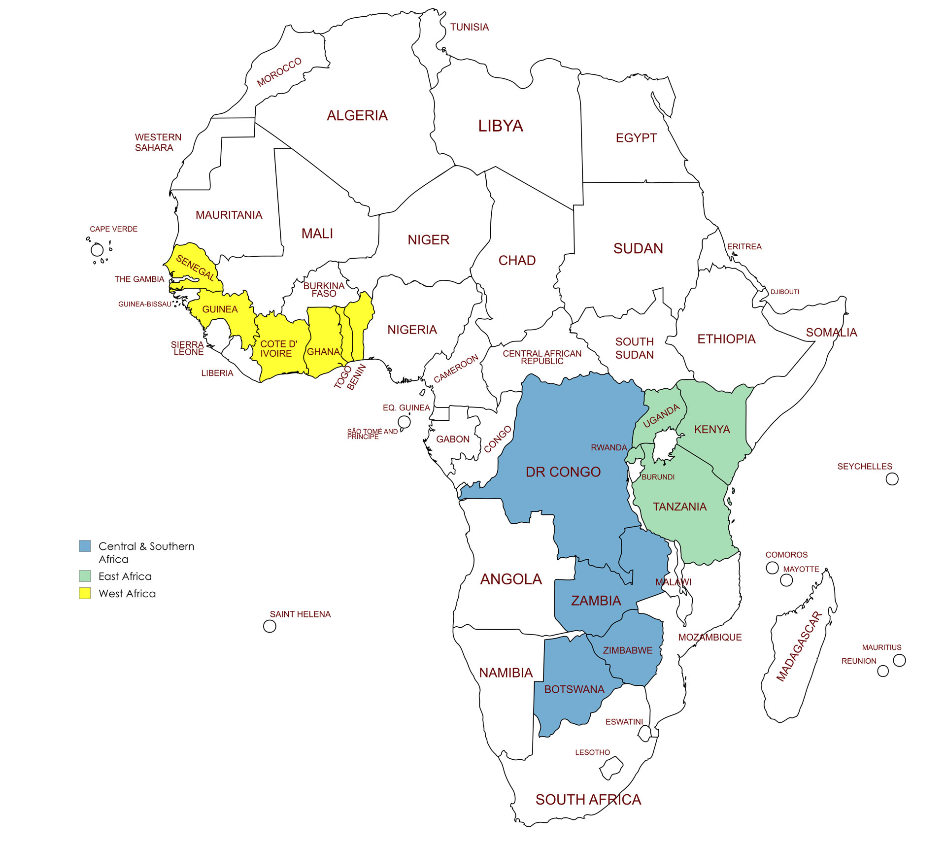 Countries Loinette Capital is active in
